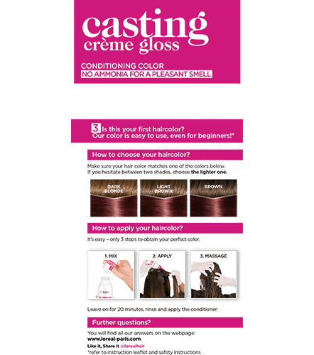 Haircolor 426 Casting Creme Gloss Packshot Side